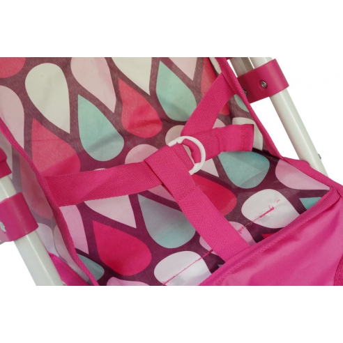 Wózek dla lalek trójkołowy duży Beticco