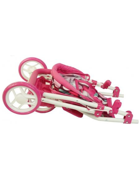 Wózek dla lalek trójkołowy duży Beticco