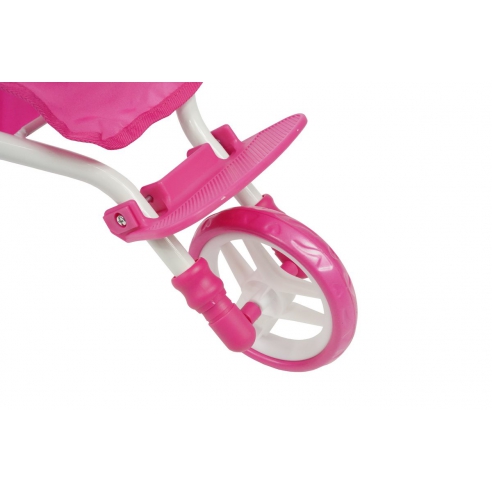 Wózek dla lalek trójkołowy duży Beticco