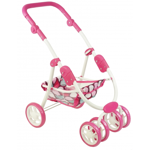 Wózek dla lalek 2w1 Beticco gondola + spacerówka