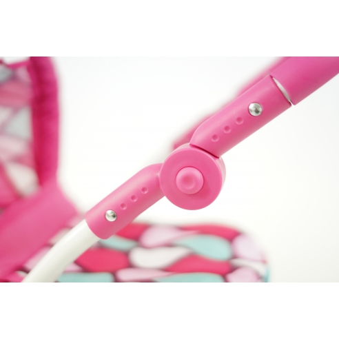 Wózek dla lalek 2w1 Beticco gondola + spacerówka