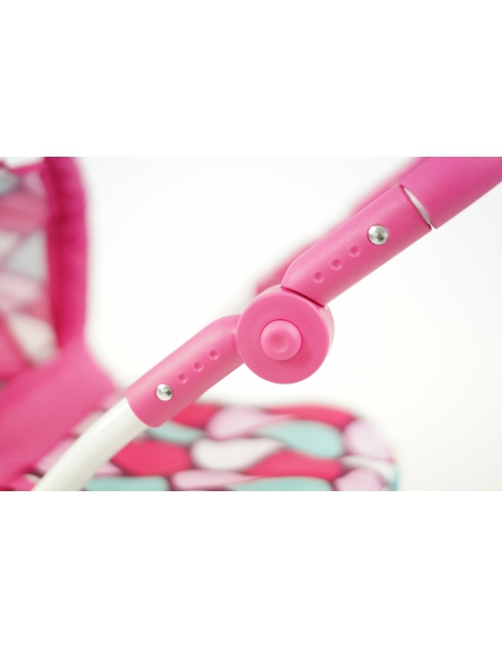 Wózek dla lalek 2w1 Beticco gondola + spacerówka