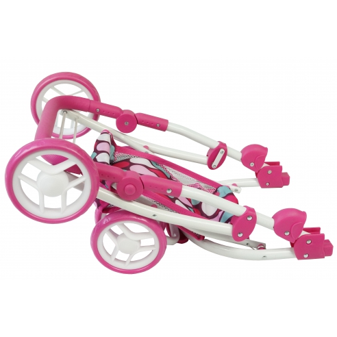 Wózek dla lalek 2w1 Beticco gondola + spacerówka