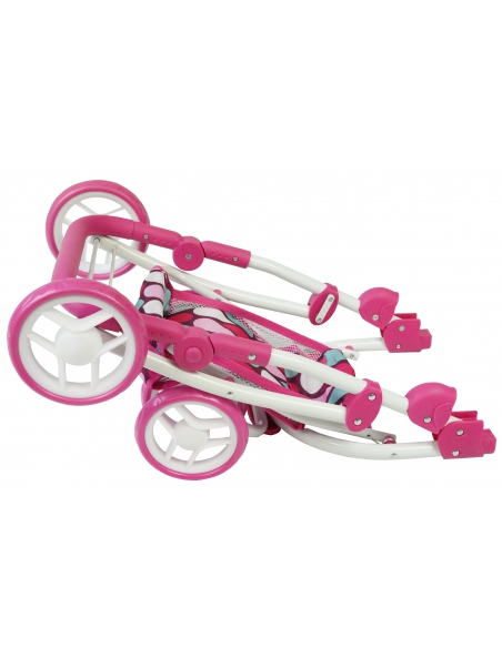 Wózek dla lalek 2w1 Beticco gondola + spacerówka