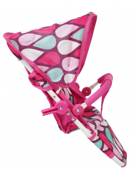 Wózek dla lalek 2w1 Beticco gondola + spacerówka