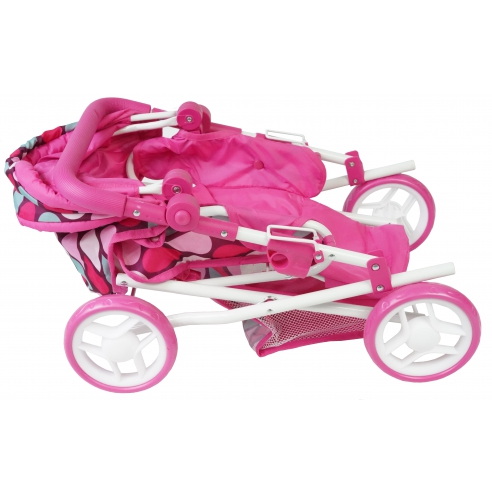 Wózek dla lalek 2w1 Gondola z nosidełkiem Beticco Baby